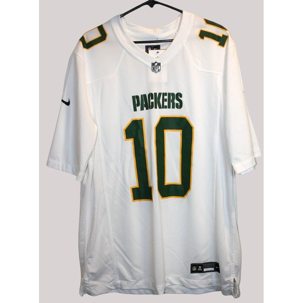 Jordan Love Green Bay Packers Nike NFL Mens Jersey Large White
